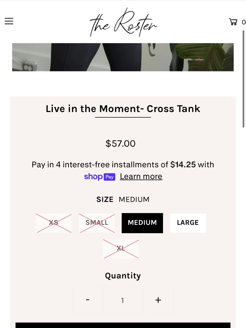 The Roster Live in the Moment Cross Back Tank XL Raspberry Workout Top - Picture 11 of 12